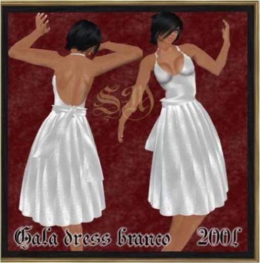 .::SM::. GALA DRESS BRANCO full female outfit - resell box -