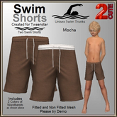 Swim Shorts [2cute] Mocha