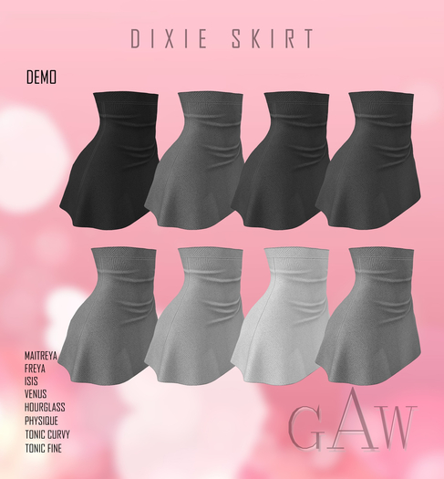 GAW Dixie Skirt DEMO