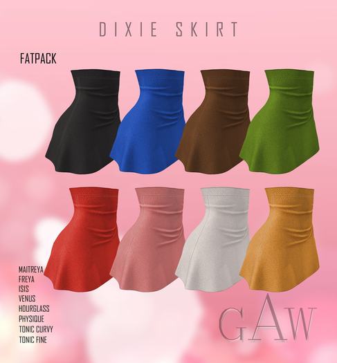 GAW Dixie Skirt FATPACK