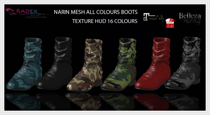 RADEX Mesh Narin All Colours Boots