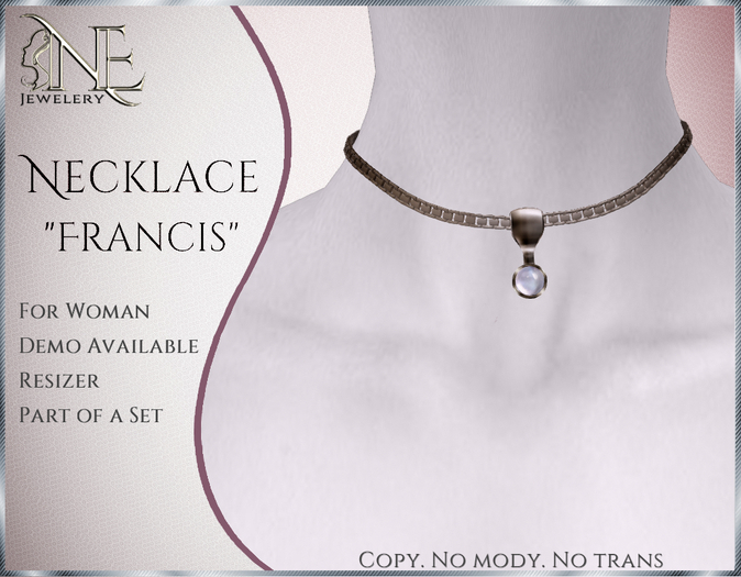 !! NE! Necklace "Francis" (DEMO)
