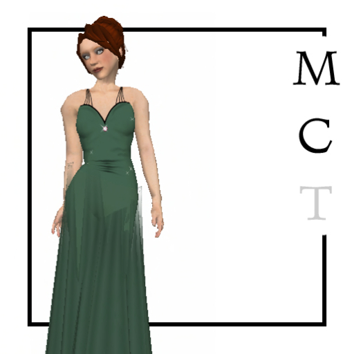 Moonpowder gown green [by Pretty Magic]