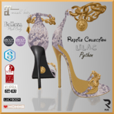 :: RUE :: Vixen Heels - ReptileCollection PYTHON LILAC [ADD]