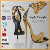 :: RUE :: Vixen Heels - Reptile Collection PYTHON EXOTIC [ADD]