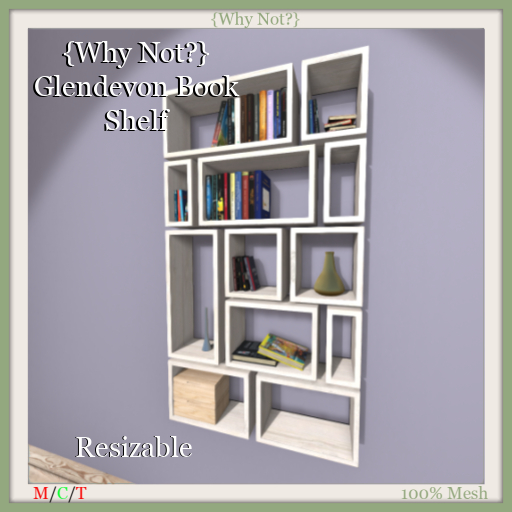 {Why Not?} Glendevon Book Shelf-Boxed