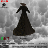 Gothic-Vampire Queen Gown 20 boxed