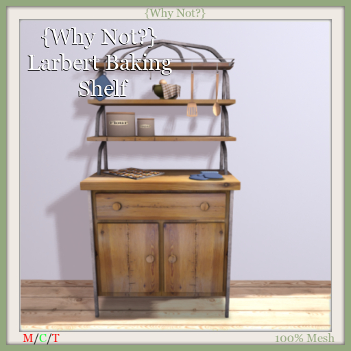 {Why Not?} Larbert Baking Shelf-Boxed