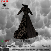 Gothic-Vampire Queen Gown 24 boxed