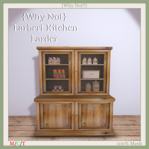 {Why Not} Larbert Kitchen Larder-Boxed