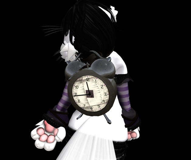 Steampunk Alarmclock Backpack