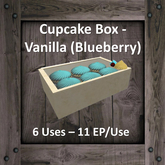 DFS Cupcake Box - Vanilla (Blueberry)  (Texture)