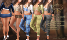 Nala Design - Jenay Outfit Fatpack -  Mesh Bodies