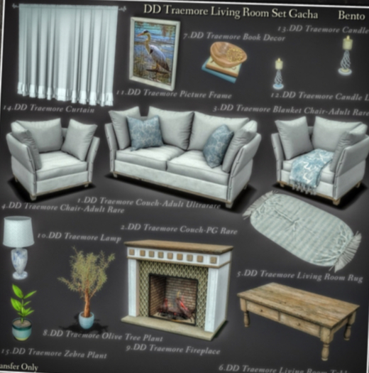 2.DD Traemore Couch-PG/Boxed RARE