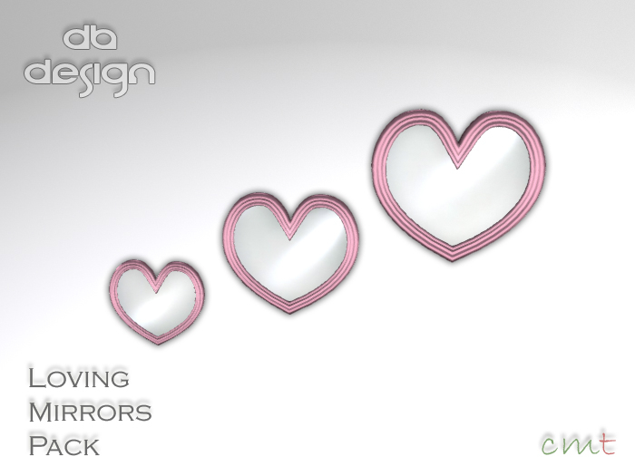 ::db:: Three Loving Mirrors 7 Colors Pack (add)