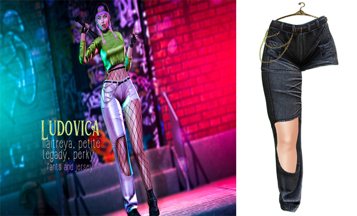 UNA. Ludovica Pants Black