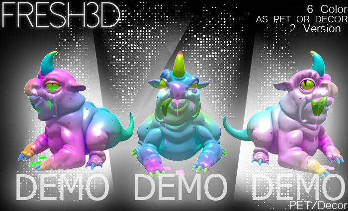 Fresh3D Cute Creature DEMO