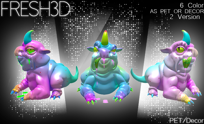 Fresh3D Cute Creature