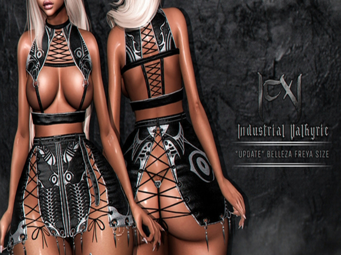 [CX] Industrial Valkyrie // M // - Black Set Complete [ RARE ] - Maitreya