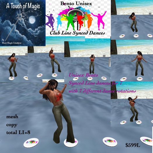 Bento Unisex Line Synced club dances for 7 -BOX