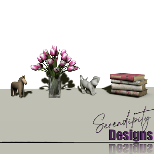 Serendipity Designs - Johanna BR Nightstand Decor