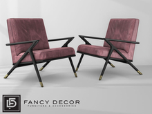 Fancy Decor: Harmon Chair - red (pg)