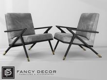 Fancy Decor: Harmon Chair - grey (pg)