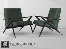Fancy Decor: Harmon Chair - green (pg)