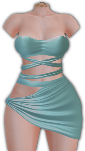 [Ahroun Designs] Marika Outfit Aqua