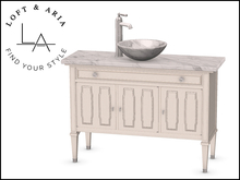 Loft & Aria - Kendall Bathroom Vanity (Family/PG) - Off White