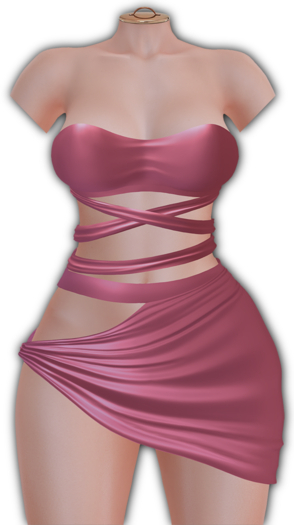 [Ahroun Designs] Marika Outfit Pale VioletRed