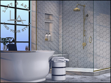 Loft & Aria - Kendall Bathroom (Family/PG)