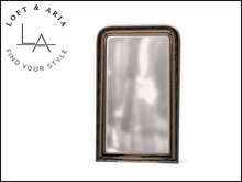 Loft & Aria - Kendall Mirror Black/Brass