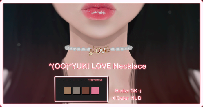 *(OO)*YUKI LOVE Necklace