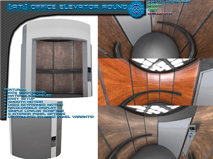 [:AT:] Office Elevator Round