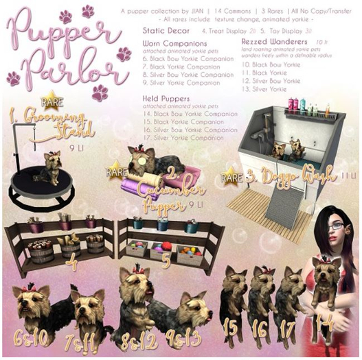 JIAN Pupper Parlor 2. Cucumber Pupper BOX RARE