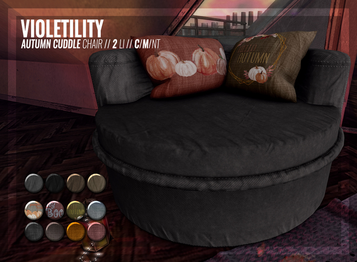 Violetility - Autumn Cuddle Chair [PG]