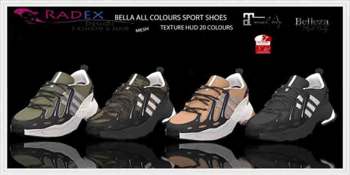 RADEX Mesh Bella All Colours Sport Shoes