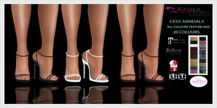 RADEX Mesh Cess All Colours Sandals