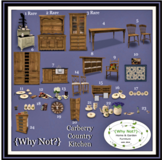 18.  {Why Not?} Carberry Country Kitchen Hutch Shelf 2