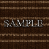 Zoy Texture [ Striped Knit 04 ] Seamless - Brown