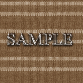 Zoy Texture [ Striped Knit 04 ] Seamless - Camel