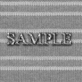 Zoy Texture [ Striped Knit 04 ] Seamless - Light Gray