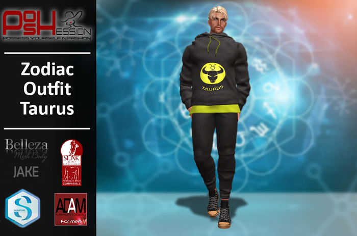 (POSHESSION) ZODIAC OUTFIT TAURUS FOR MEN
