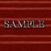 Zoy Texture [ Striped Knit 04 ] Seamless - Red