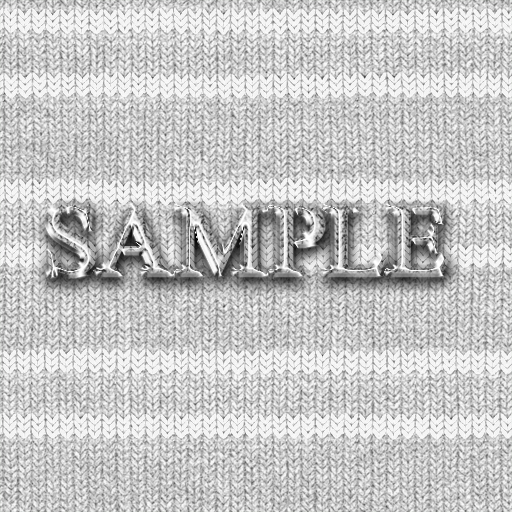 Zoy Texture [ Striped Knit 04 ] Seamless - White