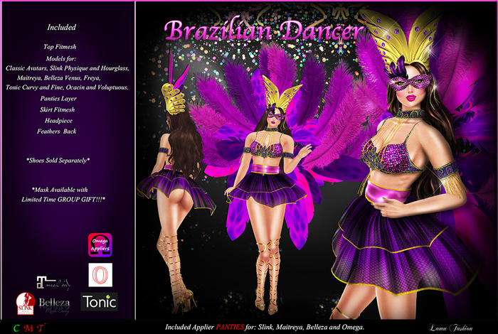 -Lamu Fashion-Outfit *Brazilian Dancer* DEMO