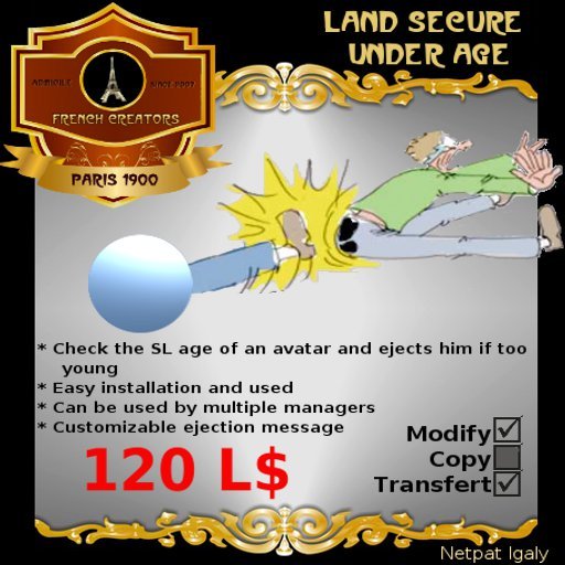 Land secure under age