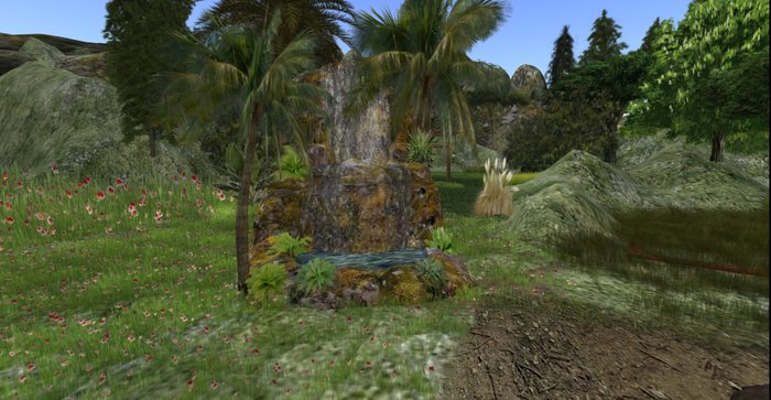 Boxed Jungle Waterfall [Large]
