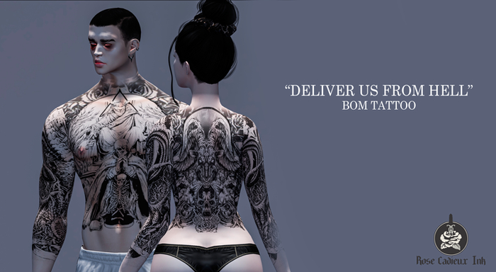 Rose Ink- "Deliver Us From Hell" BOM